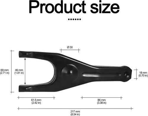 Vista 3 de AULINK 30531AA220 Horquilla de embrague compatible con Subaru Impreza 1998-2018, Legacy 1997-2017, Outback 2000-2017, Forester 1998-2018, Baja