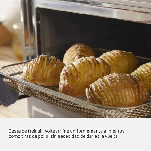 Vista 2 de KitchenAid Horno de encimera Digital Air Fry, KCO124BM, negro mate