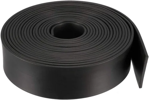 Vista 21 de uxcell Tira de sello de goma rectangular maciza, 0.197 in de ancho, 0.118 in de grosor, 3.3 ft de largo, color negro