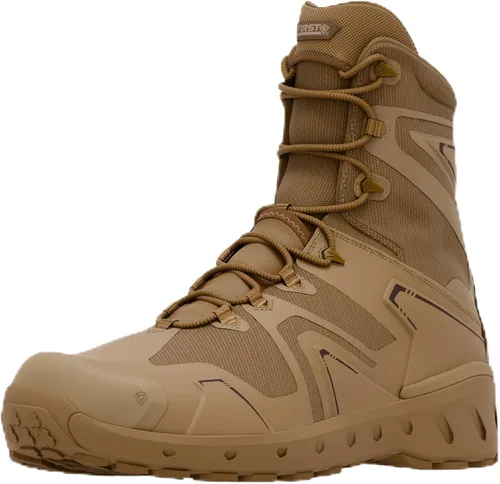 Vista 8 de First Tactical Botas AERO-TAC con cremallera lateral para hombre de 8" Negro