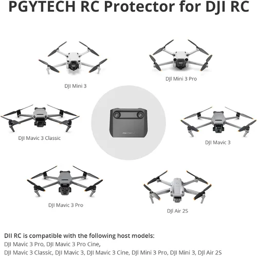 Vista 6 de PGYTECH Protector RC para DJI RC, cubierta de controlador RC compatible con Mavic 3 Pro/Mavic 3 Pro Cine/Mavic 3 Classic/Mavic 3/Mavic 3 Cine/Mini 3