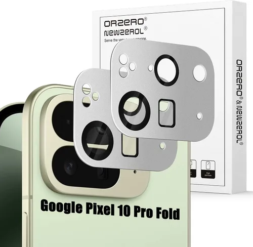 Vista 13 de Orzero Paquete de 2 protectores de lente de cámara compatibles con Google Pixel 9 Pro XL, protector de cámara de metal y vidrio de alta calidad