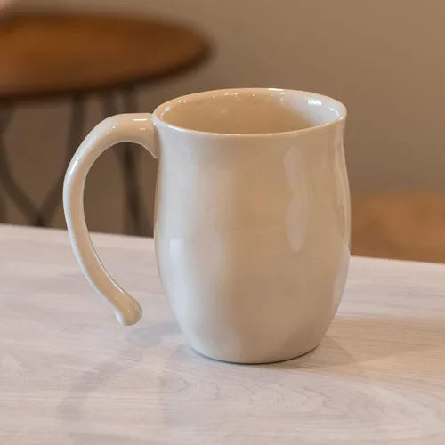 Vista 6 de DEMDACO Taza de café de cerámica con diseño de corazón para papá, color gris oscuro, de 16 onzas