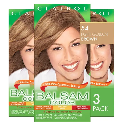 Vista 17 de Clairol Balsam - Tinte permanente para el cabello, marrón oscuro 020, paquete de 1 unidad