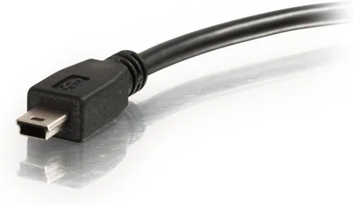 Vista 4 de C2G 27005 - Cable USB 2.0 A a Mini-B, 6.6 ft, color negro