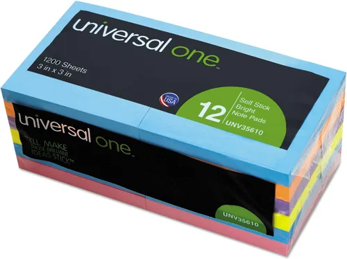 Vista 3 de Universal UNV35610 - Almohadillas brillantes autoadhesivas estándar