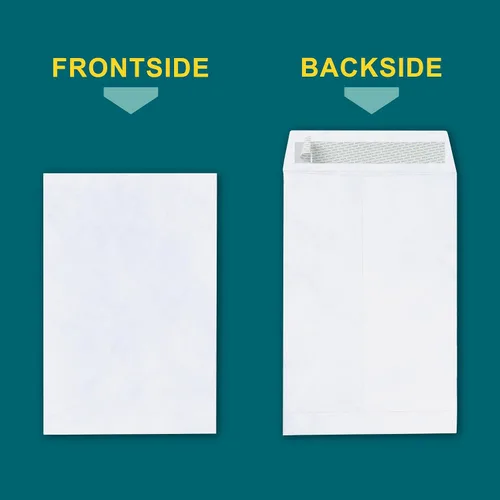 Vista 2 de Tyvek Sobres de 6 x 9 pulgadas – Fuerte y ligero Profesional Envío Sobre de Envío a prueba de rasgaduras Fácil Cierre Autosellado – Sobres de correo