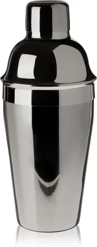 Vista 10 de True Contorno - Coctelera de acero inoxidable con colador de 8.5 onzas, coctelera con tapa y colador, coctelera de bebidas mixtas, coctelera de licor