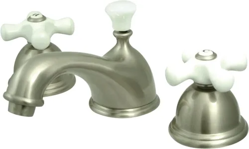 Vista 10 de Kingston Brass KS3967PX Grifo de baño extendido de 8 pulgadas, latón cepillado, 18.38 x 9.94 x 1.75 Cobrizo cepillado