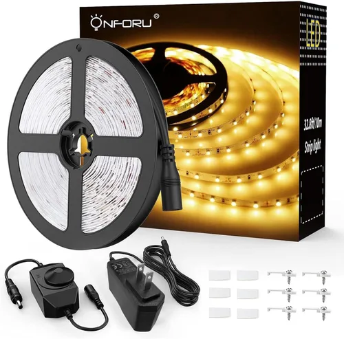 Vista 9 de Tira de luces LED Onforu de 5m, ULSAW011201 Blanco cálido