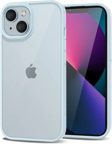 Vista 227 de LoeoeL para iPhone 8 Plus/ 7 Plus Funda Transparente, Funda Híbrida de Teléfono [Plástico Duro y Parachoques de Silicona Suave] Cubierta Protectora