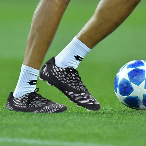 Vista 5 de Juzecx Mens Soccer Cleats FGAG Football Shoes Training Firm Ground Soccer Shoes