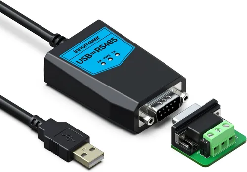 Vista 7 de Adaptador de convertidor USB 2.0 a RS485 de grado industrial, basado en chipset FTDI, protección ESD, aislamiento de señal y energía, soporte