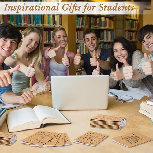 Vista 5 de Fulmoon - 30 cuadernos pequeños inspiradores a granel, cuadernos de bolsillo motivacionales para mujeres, regalos de afirmación de profesores, a