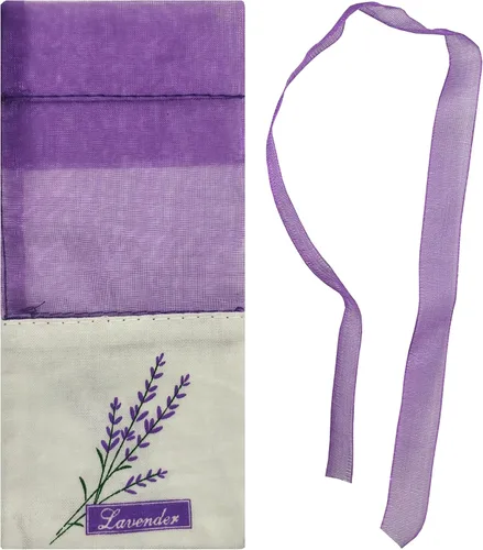 Vista 12 de Sanrich 50 bolsas de lavanda vacías con cordón morado para regalo (deeo Purple-drawsrting)
