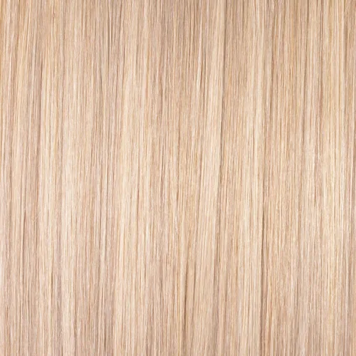 Vista 3 de BFB Hair Extensiones de cabello con pinzas para mujer, extensiones de cabello humano real, color rubio beige con reflejos rubios, 21 pulgadas, 10