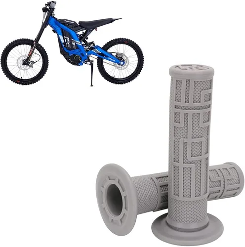 Vista 7 de Sur Ron - Agarraderas de goma para manillar de motocicleta Sur Ron para SurRon Light Bee Sur-Ron X/S Gris