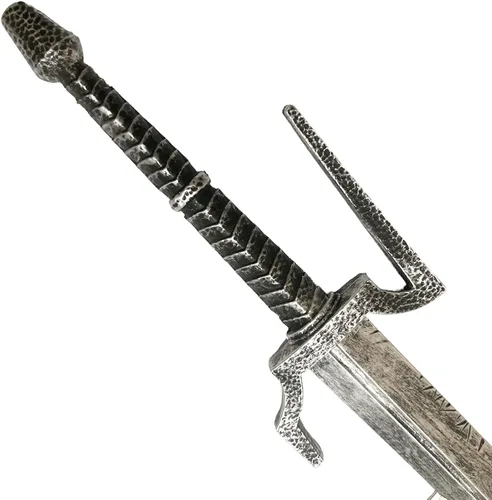 Vista 3 de Espada larga de caza de brujo de espuma medieval de 41 pulgadas para cosplay LARP disfraz Halloween