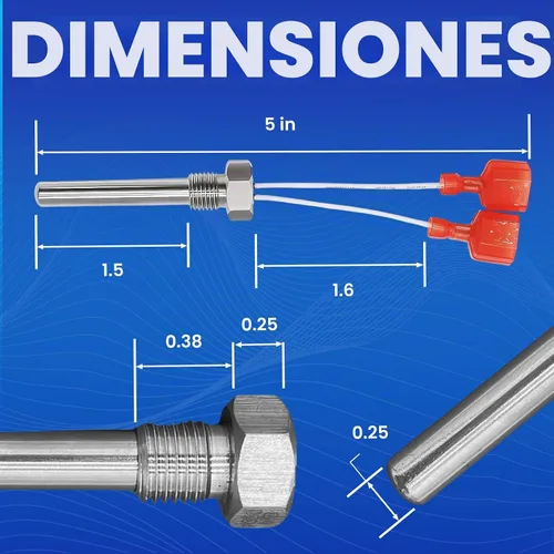 Vista 2 de Reemplazo para sensor de combustión de pila Pentair 42002-0024S
