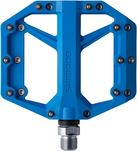 Vista 2 de SHIMANO PD-GR400 Pedal plano, azul