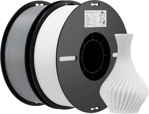 Vista 12 de Creality Filamento PLA de 0.069 pulgadas, paquete de 26.5 lbs, filamento de impresora 3D de alta precisión +/-0.001 in, extrusión consistente