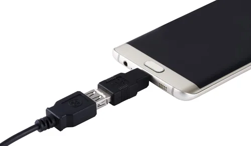 Vista 4 de GE Kit adaptador universal USB 2.0, cable de extensión macho A a hembra, 4 adaptadores incluidos: A macho a B macho, 4 pines, 5 pines, A macho a