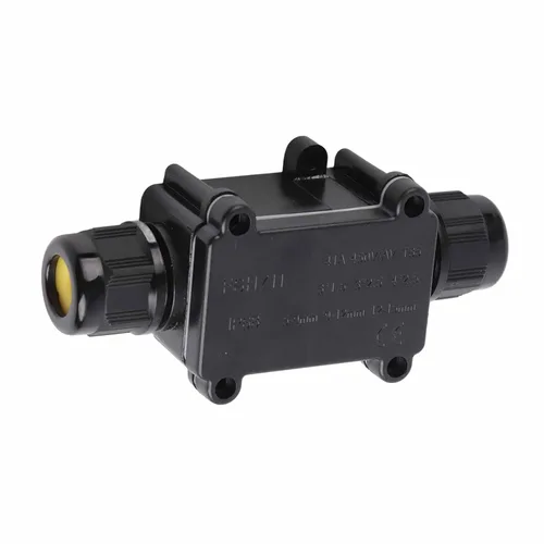 Vista 9 de Línea de cable subterráneo, caja de conexiones IP68, conector de línea de cable subterráneo de 2 vías, tamaño de junta para exteriores