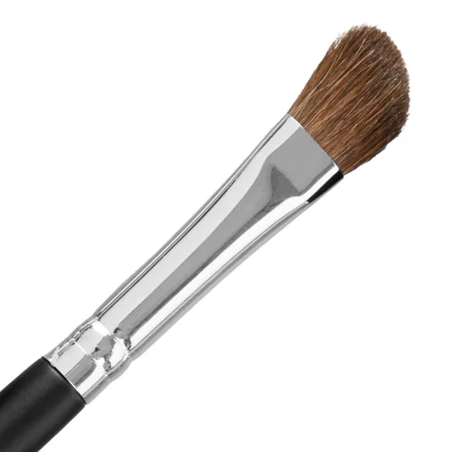 Vista 9 de Beauty Junkees Cepillo corrector para debajo de los ojos, pequeño, suave, esponjoso, cónico, sintético, sin crueldad, vegano, para polvo de fijación