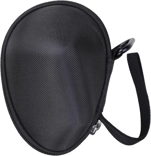 Vista 5 de Aproca Funda compatible con Logitech Lift Vertical / MX Vertical Wireless Mouse, bolsa de almacenamiento portátil para accesorios, color negro