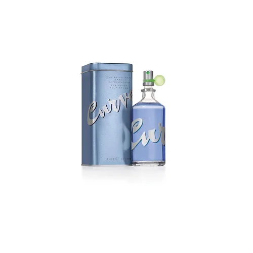Vista 7 de Curve Eau De Toilette - Perfume en aerosol, fragancia para mujer, relleno de calcetín para ella, 1.7 onzas líquidas