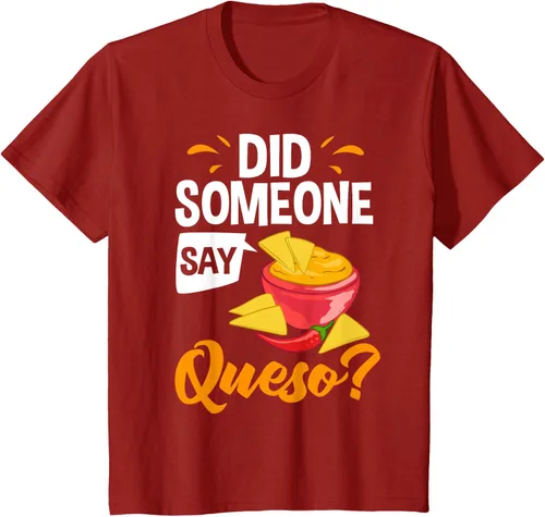 Vista 24 de Queso Dip Camiseta Chile con Queso Salsa Mexican Chips Chile con Queso, Negro