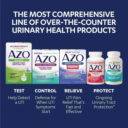 Vista 6 de AZO Suplemento dietético para el control de la vejiga con Go-Less y control de peso, 48 unidades + suplemento de salud del tracto urinario Cranberry