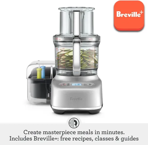 Vista 3 de Breville BFP810 Sous Chef Procesador de Alimentos de 16 Tazas, Grande, Black Truffle Pica, corta y tritura lotes grandes sin esfuerzo