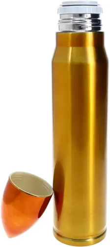 Vista 4 de BlackCanyon Outfitters Bullet BRASSBUL - Botella de agua aislada de 25 onzas, accesorio de caza