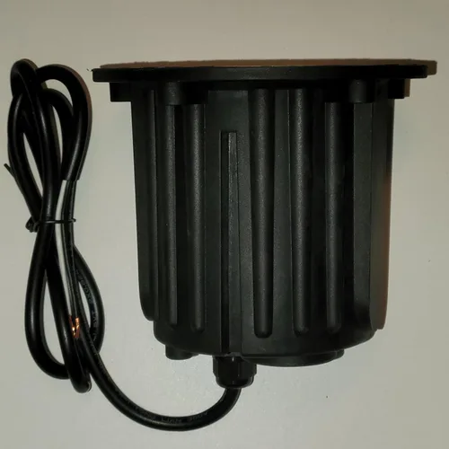 Vista 15 de Ironsmith Foundary Series™ Solid Brass Half Moon Cover In-Ground Well Light – Complete 12V Landscape Fixture w/ MR16 LED (3000K 38°), Waterproof