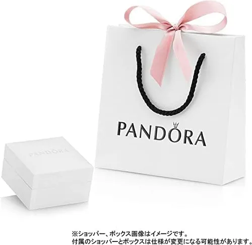 Vista 3 de PANDORA Dije de plata de ley de Disney Flounder con esmalte azul One sizePack of 1 Plata esterlina
