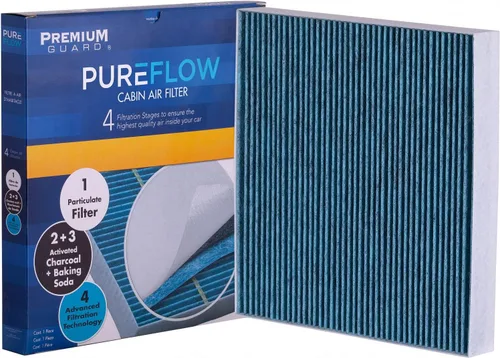 Vista 10 de Filtro de aire de cabina Pureflow HEPA PC99554HX Compatible con Hyundai Sonata 2020 2020-22
