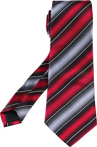 Vista 106 de Secdtie Corbata clásica de seda tejida jacquard a rayas para hombre