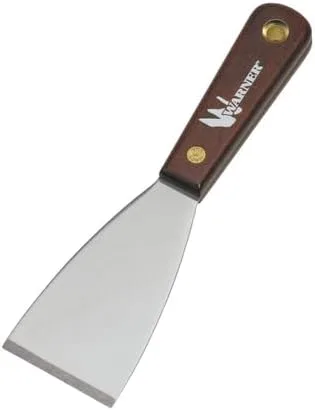 Vista 3 de Warner Manufacturing Warner Tool 10748 - Rascador rígido de 3 pulgadas, mango de palisandro, multicolor