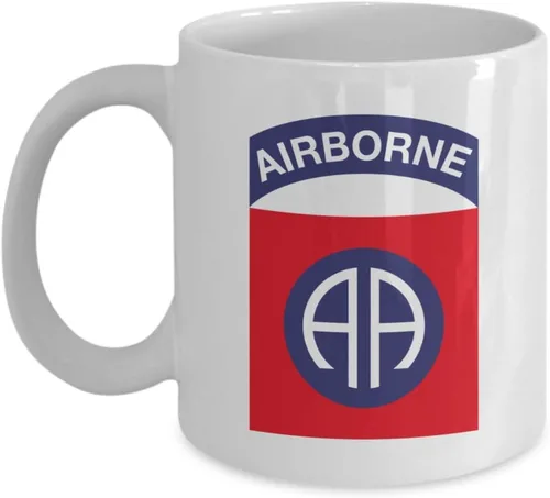 Vista 7 de 82nd Airborne - Taza de café del ejército, ambos lados
