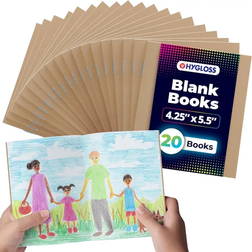 Vista 18 de Hygloss Products Inc., HYG77640. Mini libros luminosos, paquete de 10 unidades de colores varios Colores surtidos