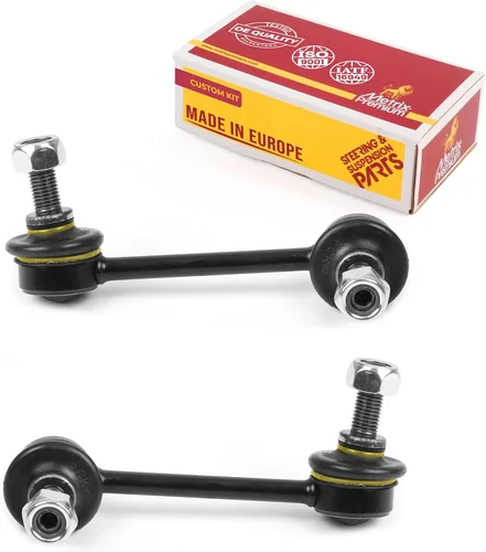 Vista 187 de Metrix Premium Piezas de Chasis - Kit de 2 piezas de Eslabón de Estabilización de Barra Antirrollio Delantera Compatible con 2006-2009 Mitsubishi