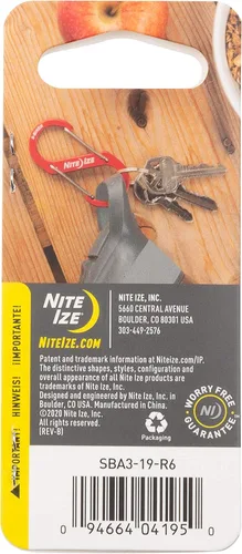 Vista 7 de Nite IZE S-Biner Doble Mosquetón Aluminio