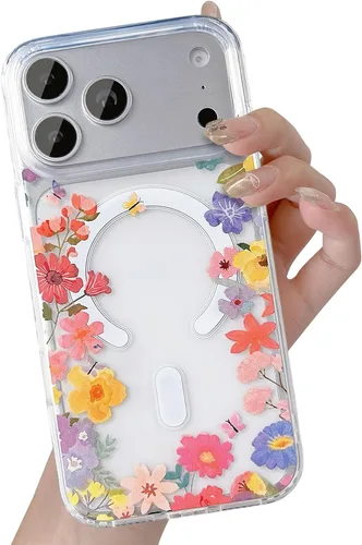 Vista 79 de UEEBAI - Funda magnética para iPhone 11, diseño de lazo, compatible con MagSafe, funda transparente delgada inalámbrica, antiamarilleo, a prueba