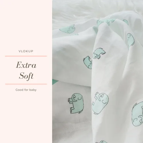 Vista 5 de Juego de funda para cambiador de bebé, muselina para cambiador de pañales, portátil, para niños y niñas, flamenco