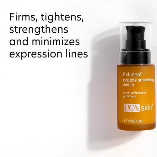 Vista 2 de PCA SKIN ExLinea - Suero facial suavizante peptídico, suero de tratamiento de manchas para líneas finas y arrugas, reafirma y fortalece