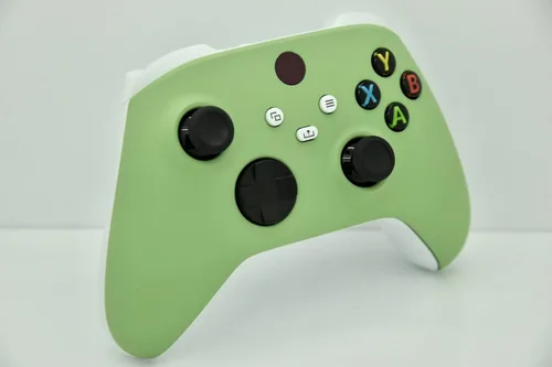 Vista 2 de Controlador inalámbrico personalizado compatible con PC, Windows 10+, Series XS y One (Serie XS verde oliva)