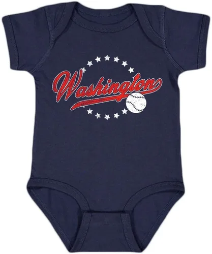 Vista 7 de Body para niños de estilo retro vintage para fanáticos del béisbol Arizona - Negro