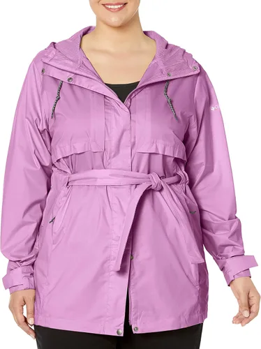 Vista 22 de Columbia Pardon My Trench - Chaqueta impermeable para mujer Fósil antiguo
