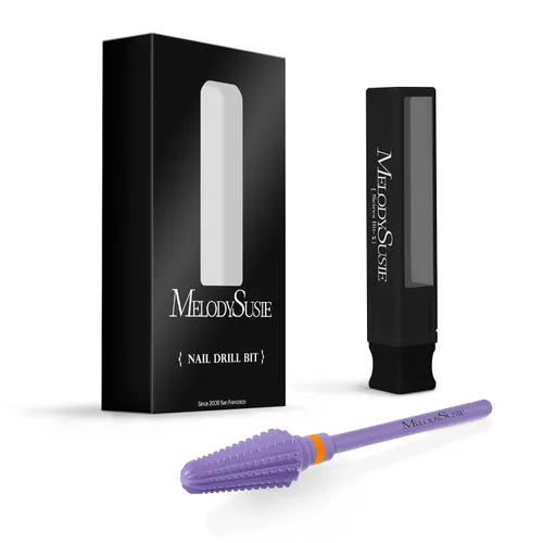 Vista 7 de MelodySusie Brocas profesionales Tornado de 3/32 pulgadas, brocas multifunción de carburo de tungsteno, adecuadas para manicura, pedicura, cutícula